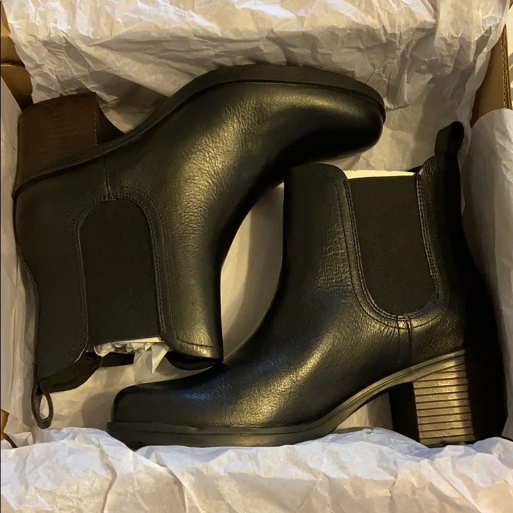 Black boots from Clarks